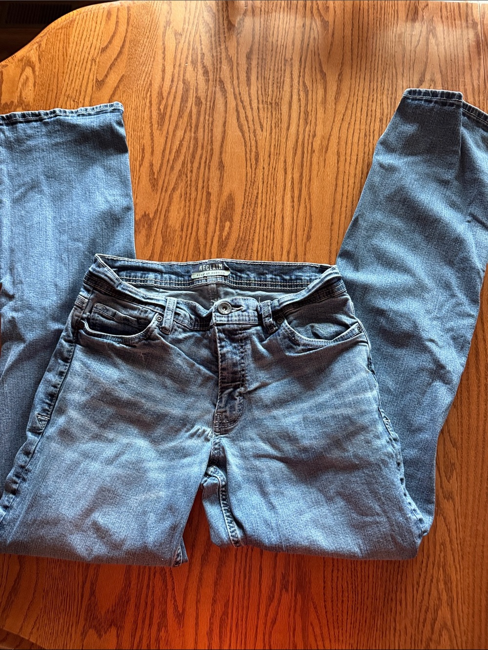 Buckle Men's Medium Blue Bootcut Jeans